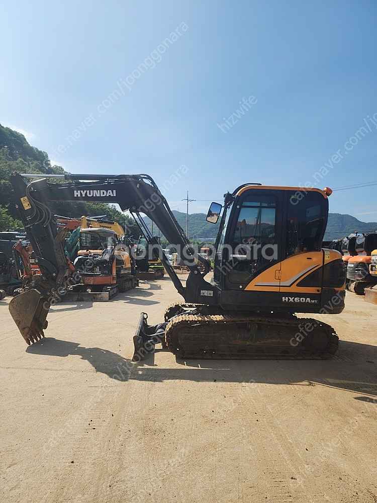중고굴삭기 현대 HX60AMT 2021년식 저가동,코끼...--0