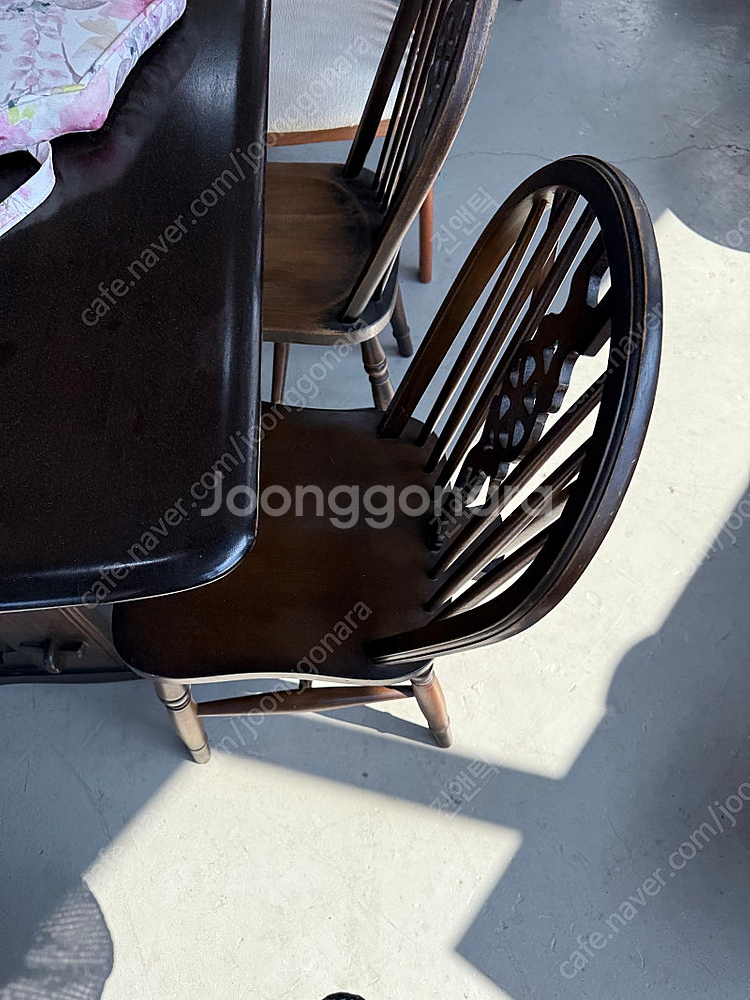 영국 앤틱 의자 오리지널 빈티지 팝체어 휠백체어10개셋...--9