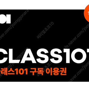 클래스 101 12개월 구독권