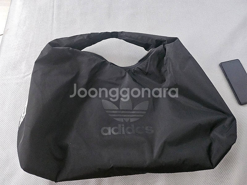 아디다스 오리지널 숄더백 블랙--1