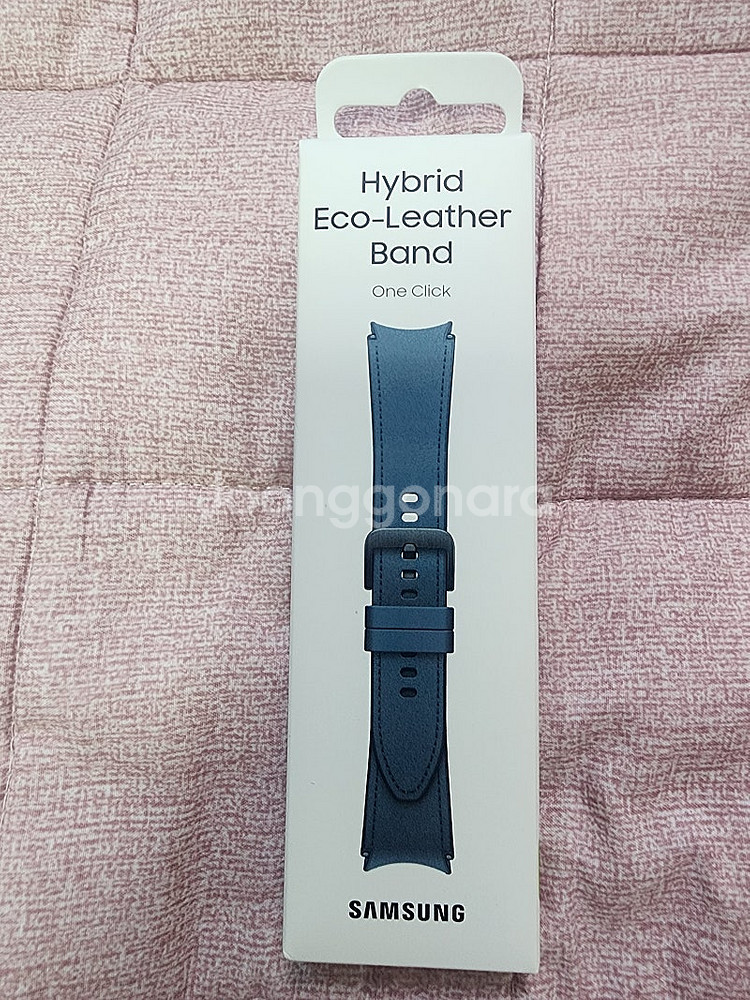 (미개봉) 삼성 갤럭시워치6 하이브리드 비건 레더스트랩--0