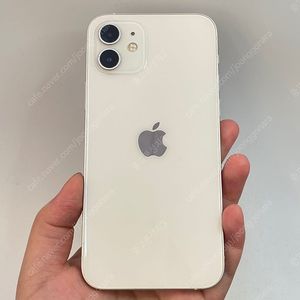 97346(울산중고폰) 아이폰12 배터리성능 100% 화이트 128GB 판매합니다 30만원 텔레그램OK