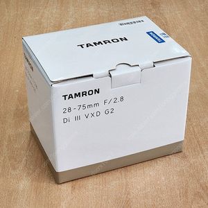 탐론 28-75mm F2.8 Di III VXD G2 소니용 판매합니다