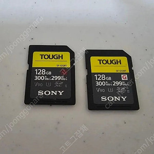 Sony TOUGH SD 128GB V90 메모리 카드 / NOVACHIPS CF EXPRESS A Type 리더기