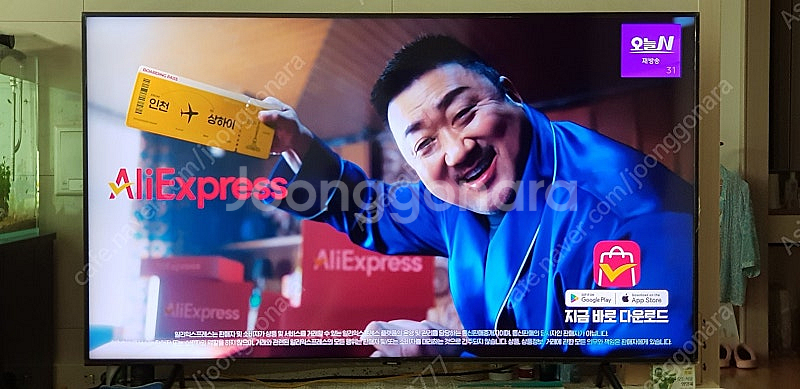삼성65인치 QLED(QN65Q60RAFXKR)하자 팝...--3