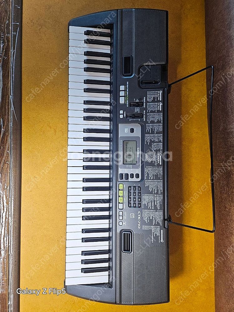 카시오 CTK-710 전자 키보드--1