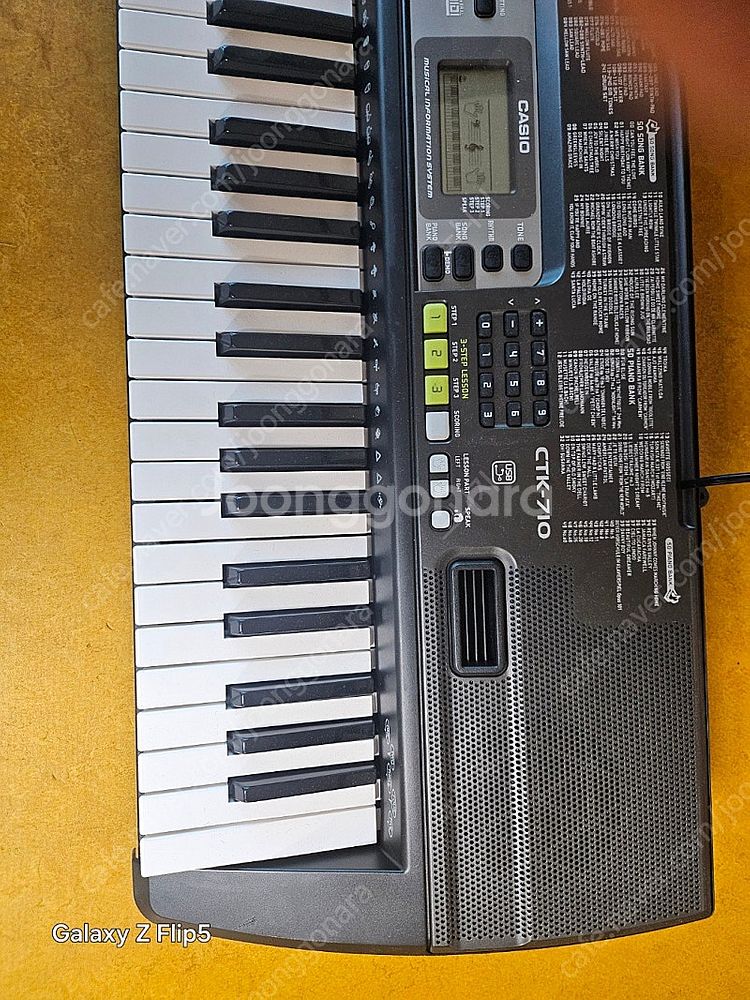 카시오 CTK-710 전자 키보드--3
