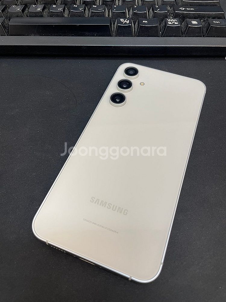 갤럭시S23FE 크림 256GB 무잔상 상태좋은 중고3...--1