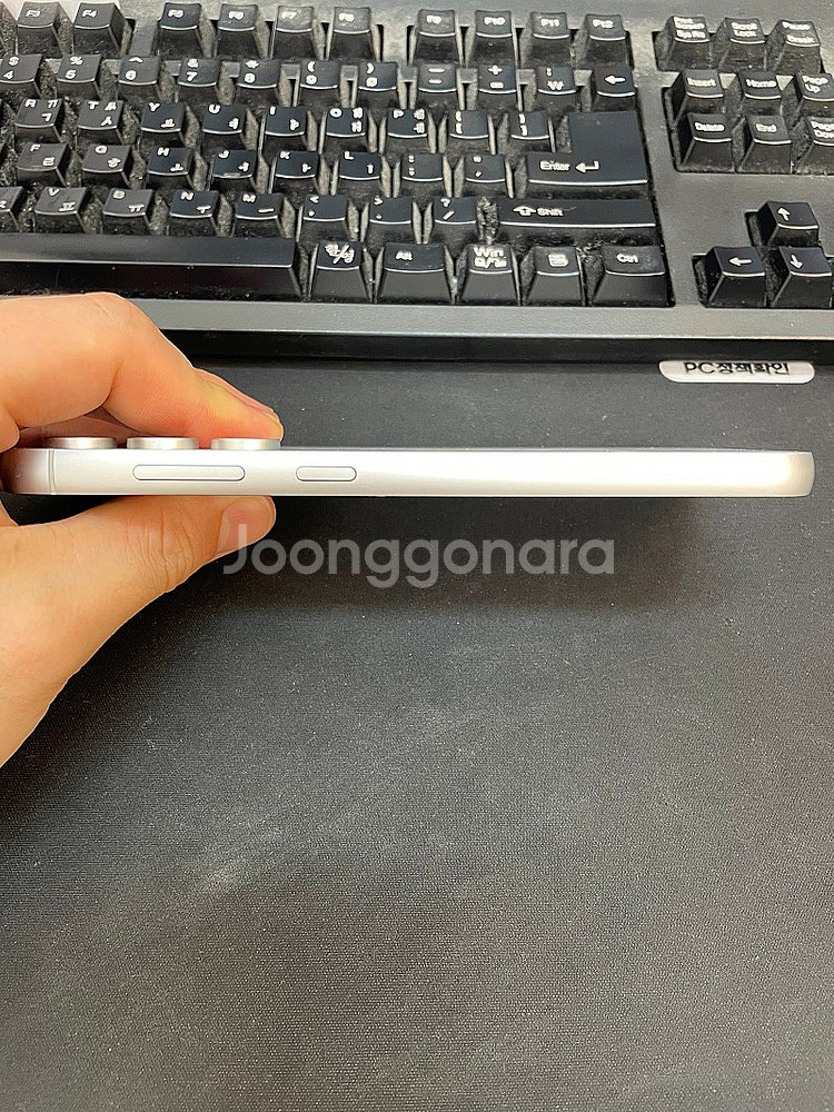 갤럭시S23FE 크림 256GB 무잔상 상태좋은 중고3...--4