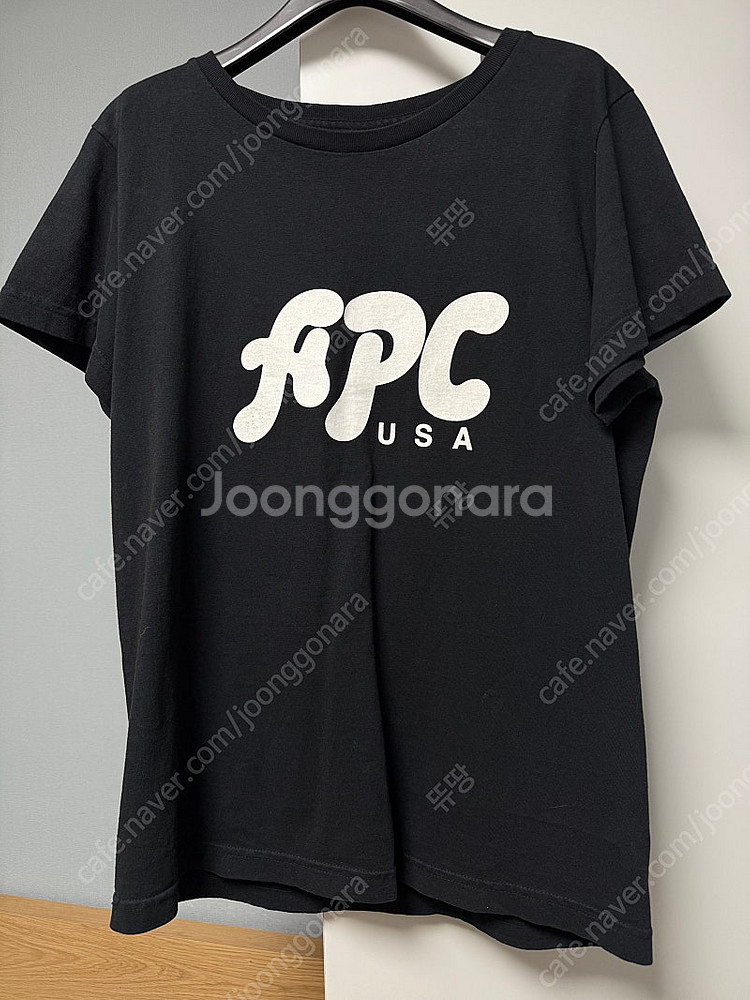A.P.C. 아페쎄 블랙 반팔티 S--0