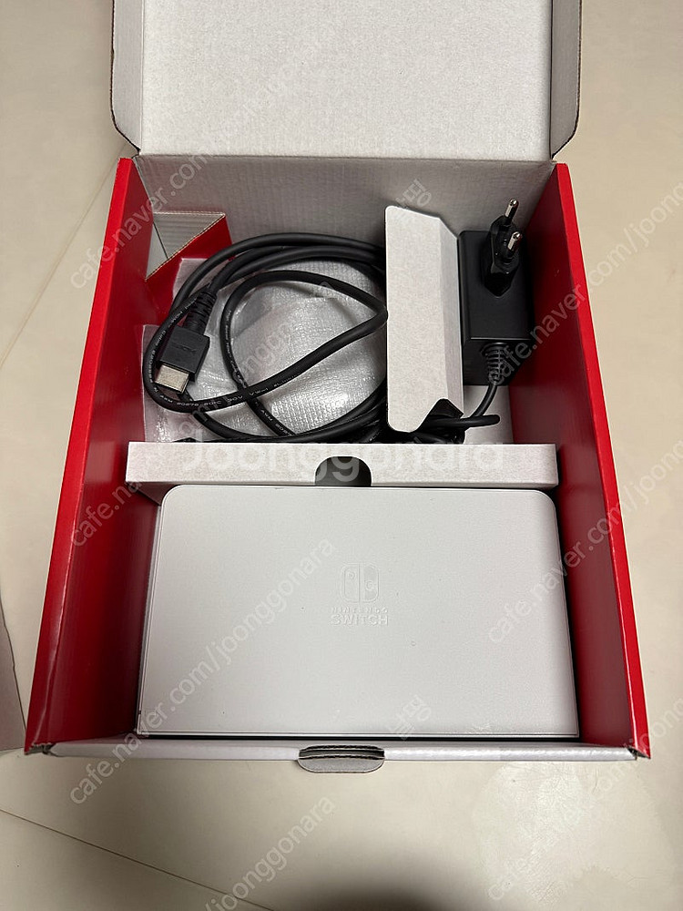 닌텐도 스위치 oled 화이트 외 주변기기--1
