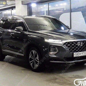 중고차 할부 싼타페 TM 가솔린 2.0T 2WD 프레스티지 (5인승) 2020 년식 회색 할부 중고차