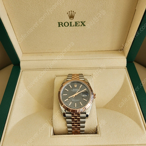 롤렉스 데이저스트41 로즈골브 콤비 슬레이트 판매합니다