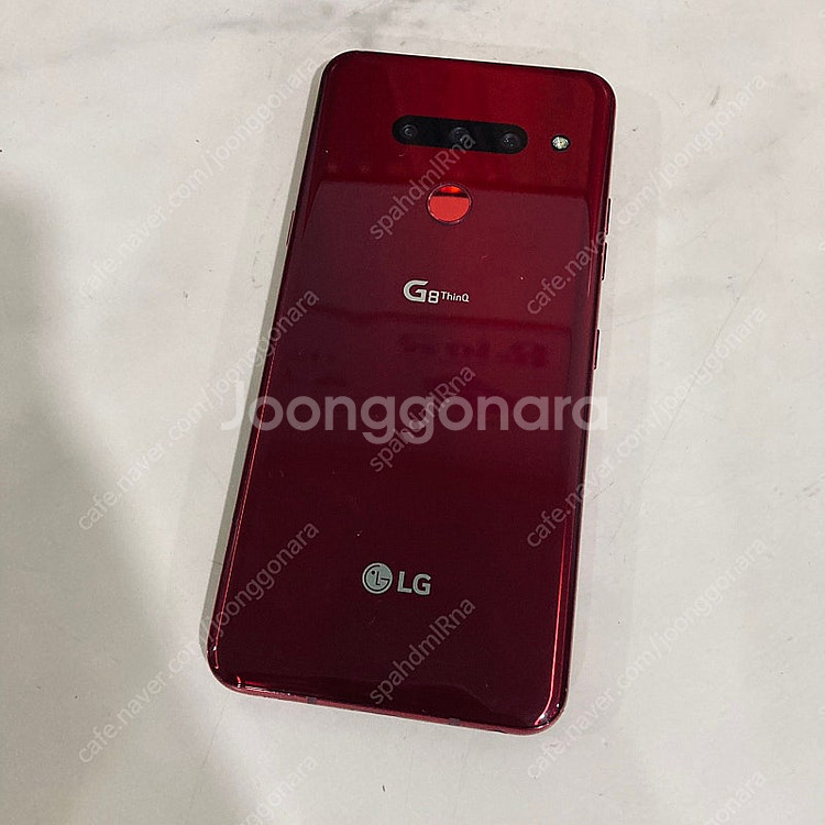 LG 엘지 G8 레드 128기가 액정S급 매우매우깨끗!...--2