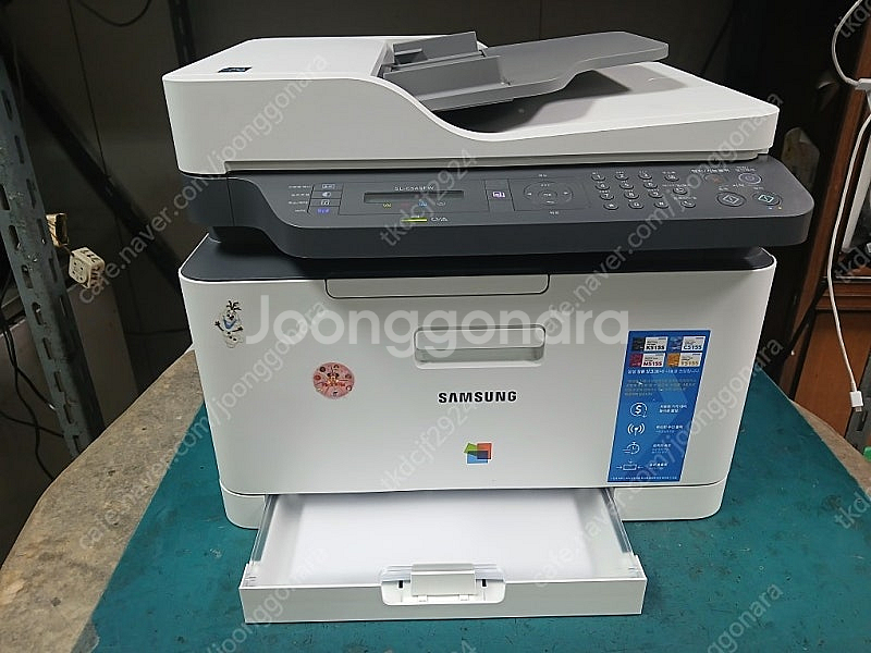 삼성SL-C565FW칼라레이져복합기(상태AA급)무선출력--1