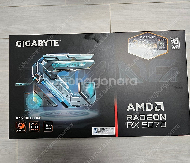 기가바이트 라데온 9070--1
