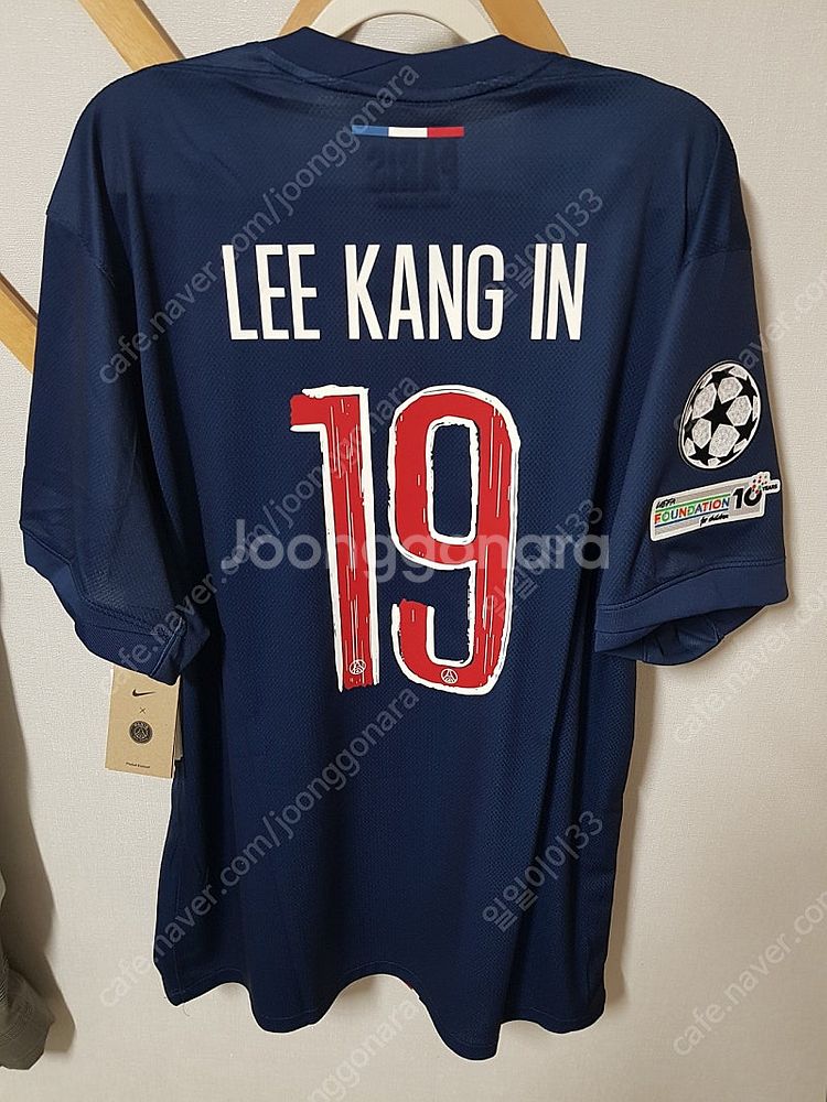 2XL 24 25 파리 생제르망 홈 이강인 오피셜 챔스...--1
