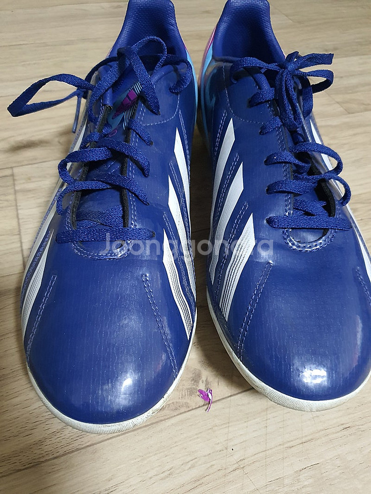 아디다스 축구화 260mm 한번 실착--1