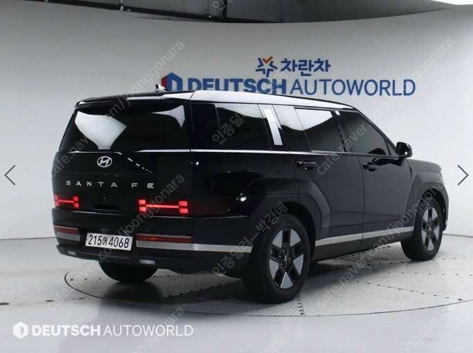 중고차 현대 디 올뉴싼타페 하이브리드 1.6 HEV 2WD 익스클루시브 부부중고차 중고차할부 ★ 여유자금 ★ 수원 ... 이미지