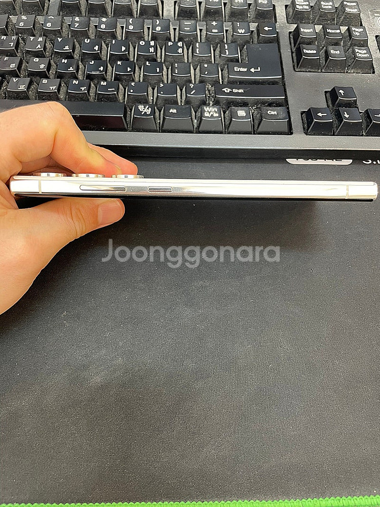 갤럭시S23울트라 크림 256GB 무잔상 상태좋은 중고...--4