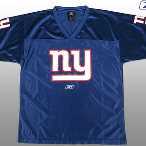 NFL NY Giants 풋볼져지 M(100) 정품Reebok Made in Korea (무료배송)/희귀소장품