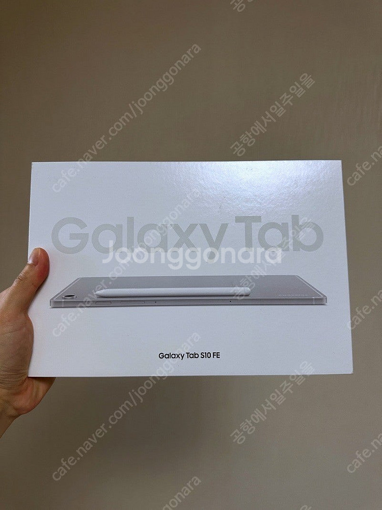 갤럭시탭 s10 fe wifi 256 실버 새제품 (s...--0