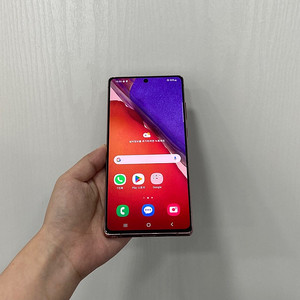 84139 갤럭시노트20 브론즈 256GB 부산 중고폰 팝니다 16만원