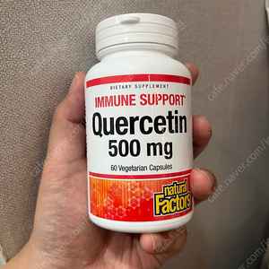 퀘르세틴 500mg natual factors