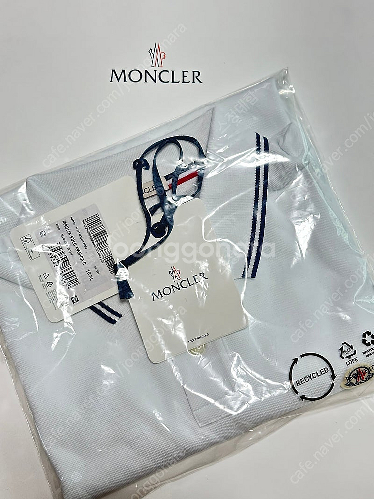 몽클레어 폴로 티셔츠 새상품 XL--0