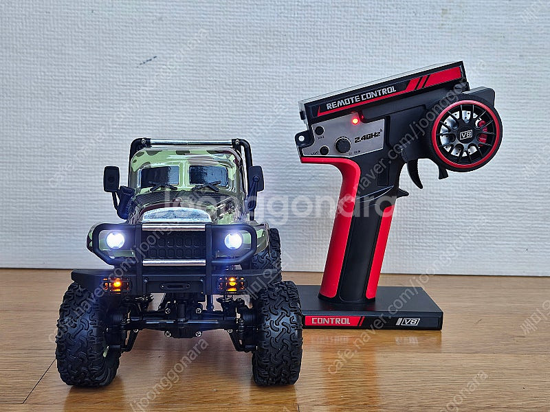 RC카 1/18 락크로울러 -4WD- 2단변속서보--1