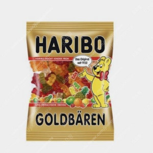 gs25 하리보골드바렌 1장 팔아요