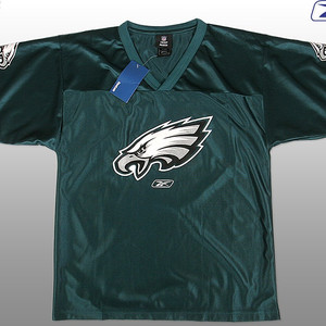 NFL Philadelphia Eagles 풋볼져지 S(95) 정품Reebok Made in Korea (무료배송)/희귀소장품