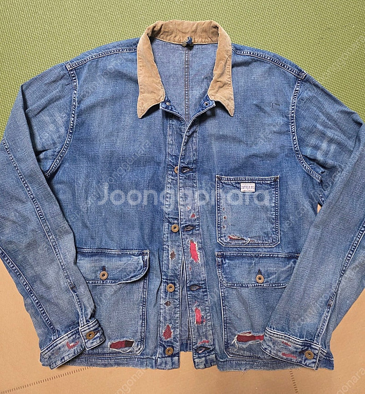 RRL 랄프로렌 / 데님 워크 자켓 / L--0