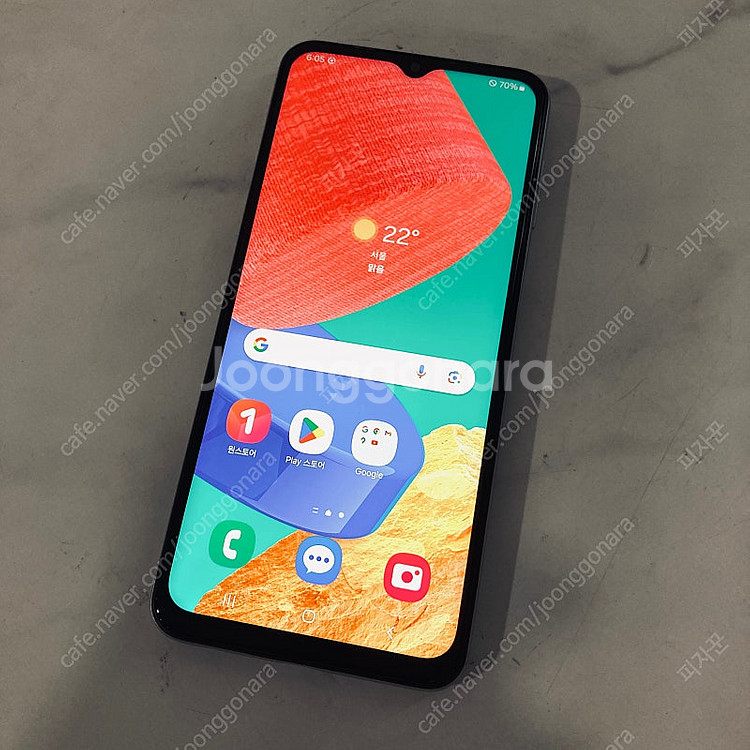 갤럭시 점프2 화이트 128기가 무잔상 깔끔한기기 8만원 판매합니다!--5