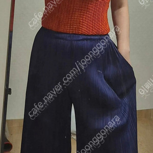 정품 이세이미야케 플리츠플리즈 ISSEYMIYAKE 와이드팬츠