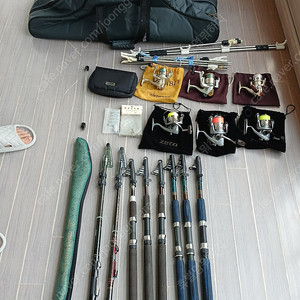 릴대,릴 팝니다 (일괄구매시 서비스 가방,봉돌 드림)