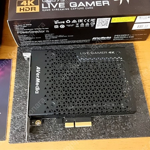 에버미디어 4K HDR캡쳐보드 GC573팝니다.
