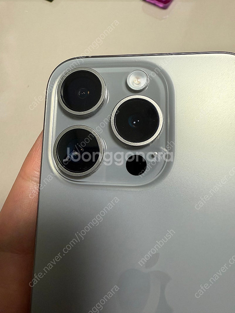 아이폰15프로 256GB 네추럴티타늄--6