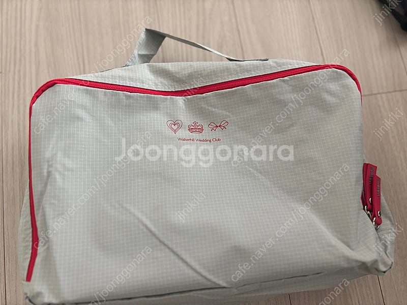 새상급 워커힐 웨딩클럽 여행 보조가방 이너백3P세트--8