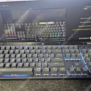 커세어 K70 MAX 키보드 타이핑고래의 풀윤활 제품 판매합니다.