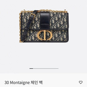디올 오블리크 30 몽테인 체인백 판매