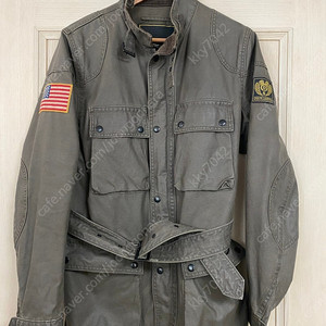 폴로 데님 앤 서플라이(Denim & Supply Ralph Lauren) 왁스자켓 올리브 컬러 (size : S, 100) 판매