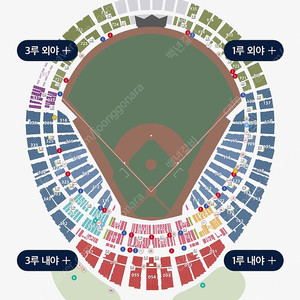 [3루원정메인응원석/3루테이블석] 7월 25일 26일 27일 롯데자이언츠 기아타이거즈 롯데 기아 사직야구장 프로야구