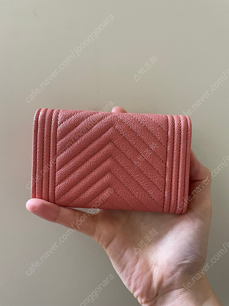 샤넬보이카드지갑 이미지