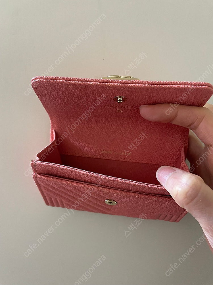 샤넬보이카드지갑 이미지