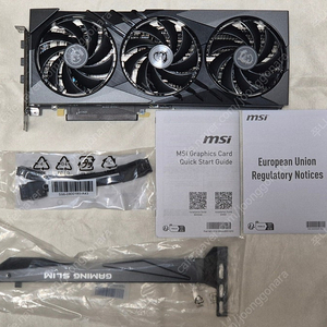 MSI GeForce RTX 4070Ti GAMING X SLIM 판매합니다.