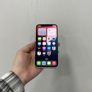98247 아이폰12미니 화이트 128GB 부산 중고폰 팝니다 22만원