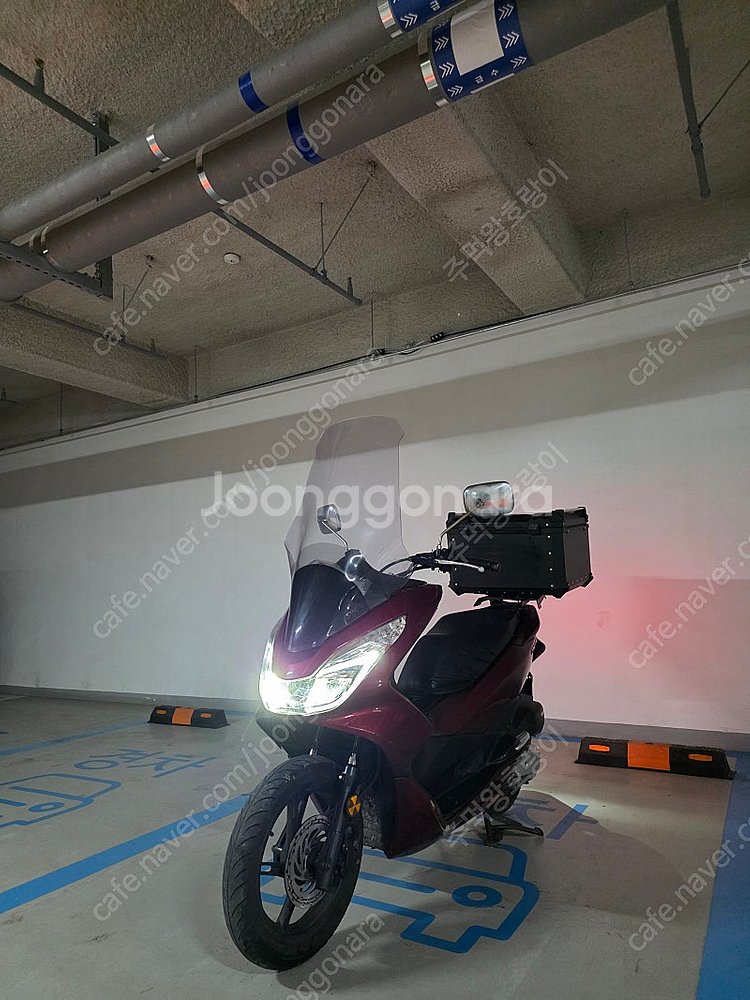 혼다 pcx125 18년형 급매--0