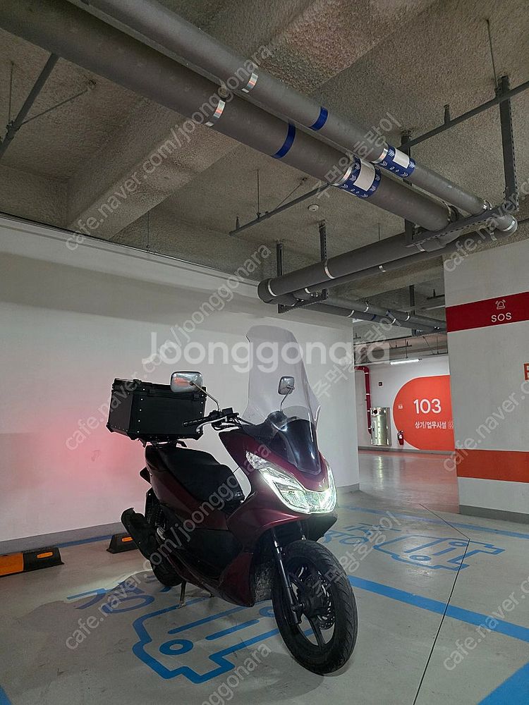 혼다 pcx125 18년형 급매--1