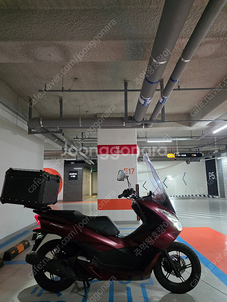 혼다 pcx125 18년형 급매--2